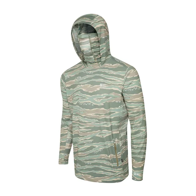 Pelagic Exo-Tech felpa uomo mangrove UPF 50+