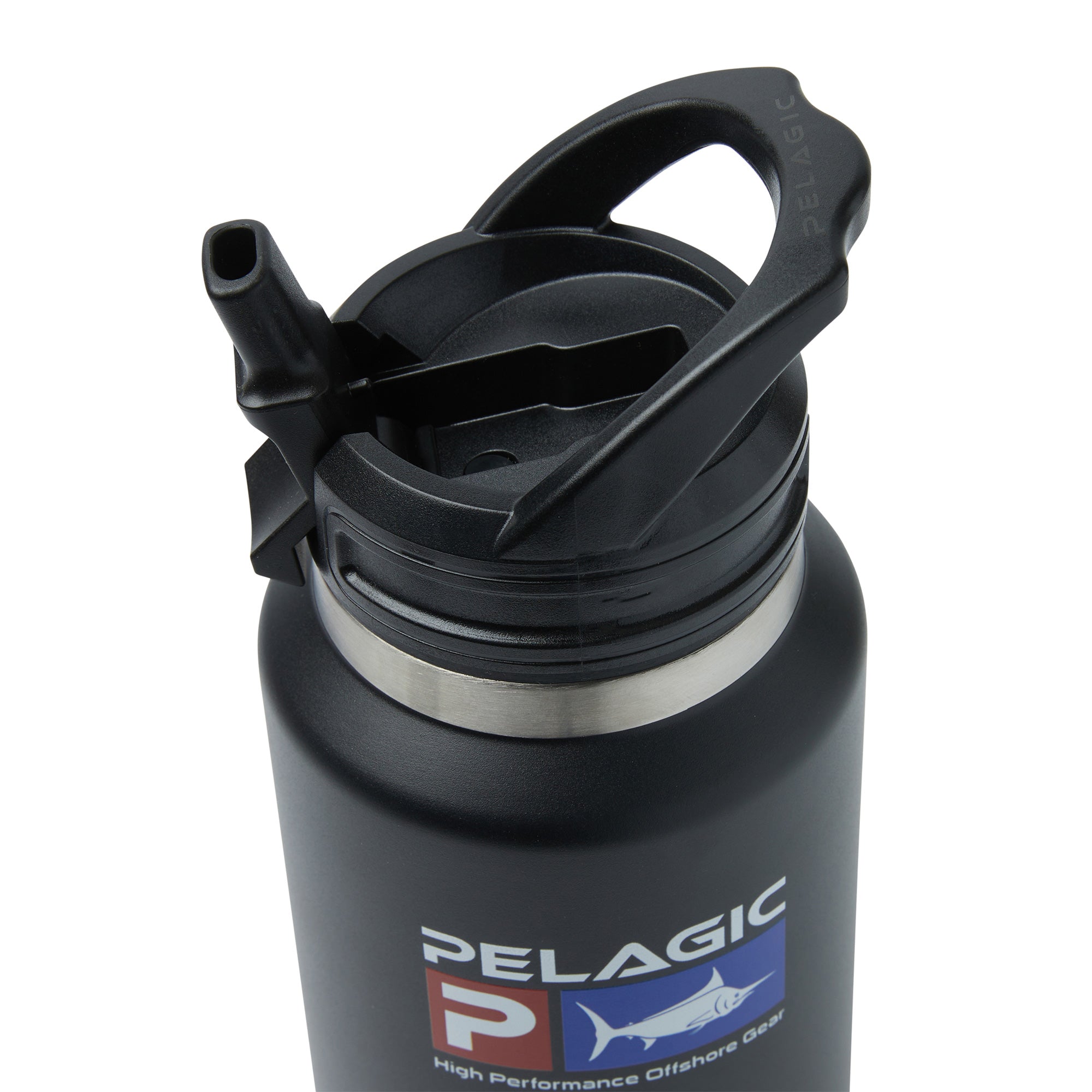 Pelagic 36oz Borraccia Termica Nera Acciaio