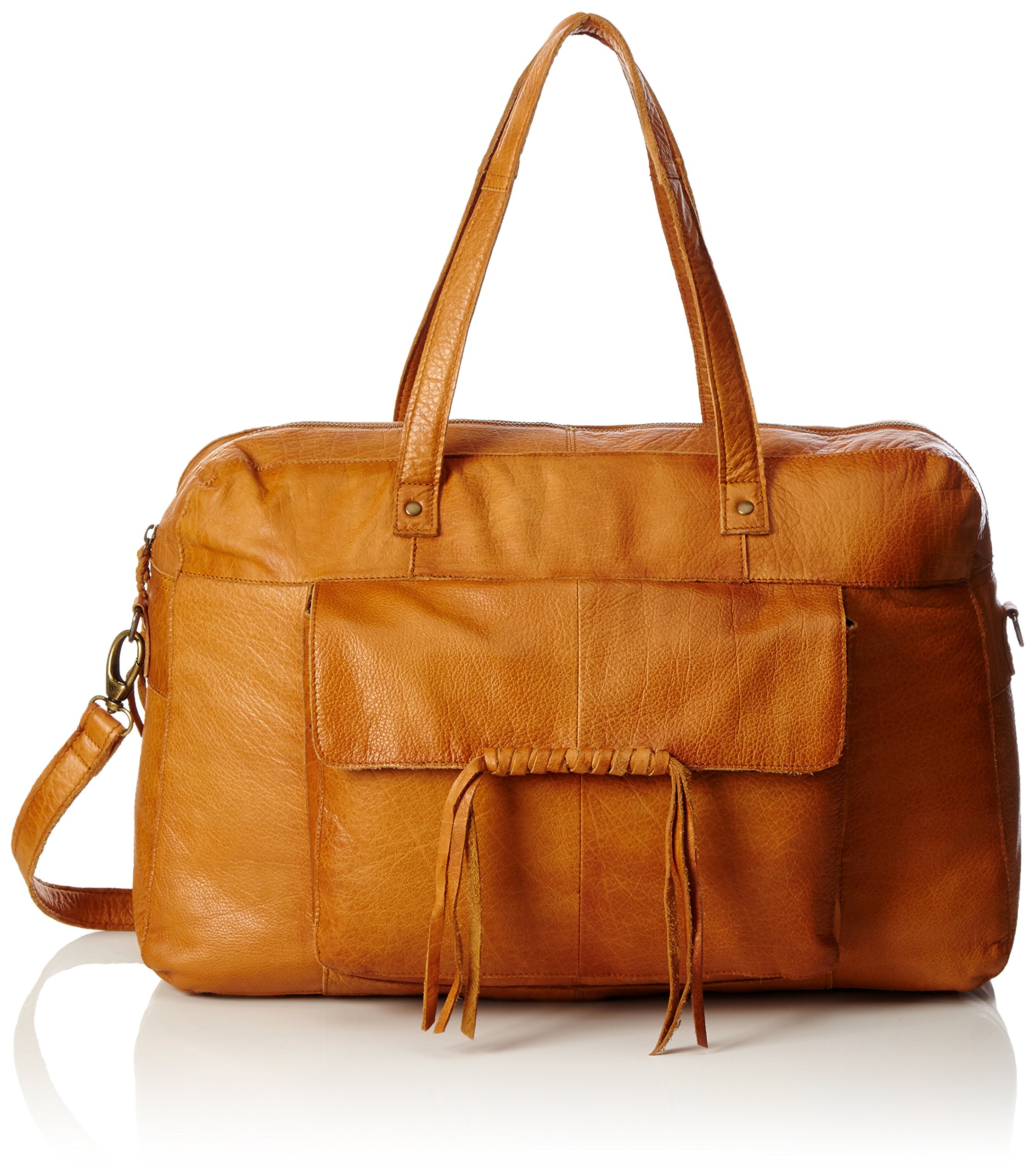 Pieces Pcmusta Leather Travel Bag borsa viaggio pelle