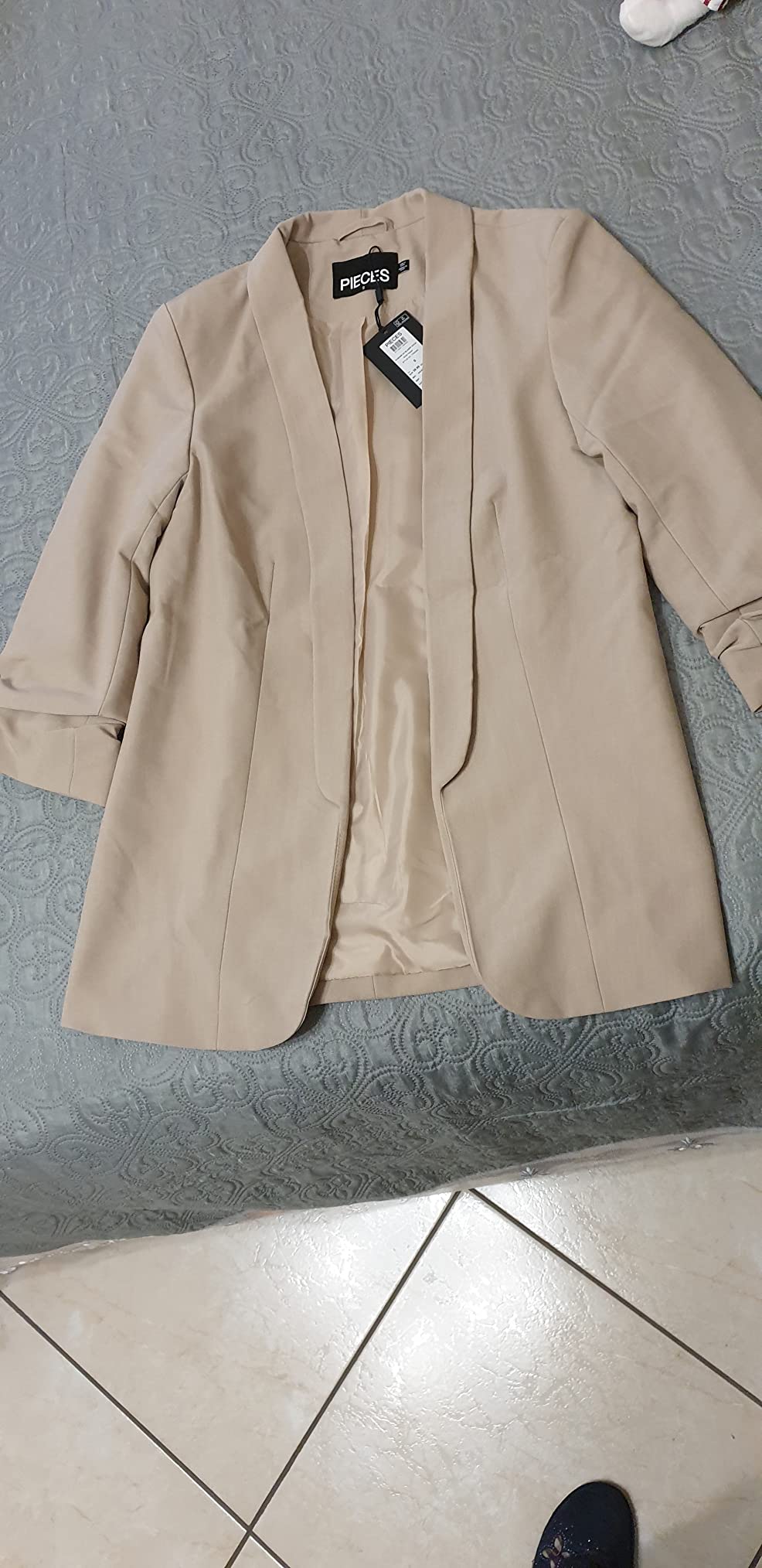 Pieces Pcbosella blazer donna taglia M classico