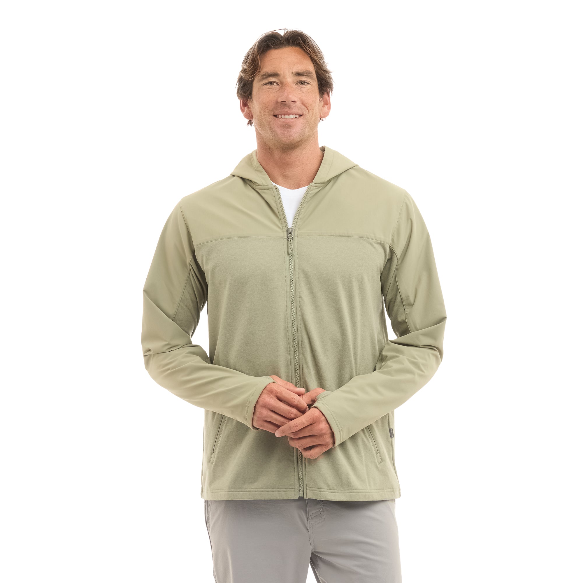 Pelagic Daybreak pile zip uomo mangrove full zip