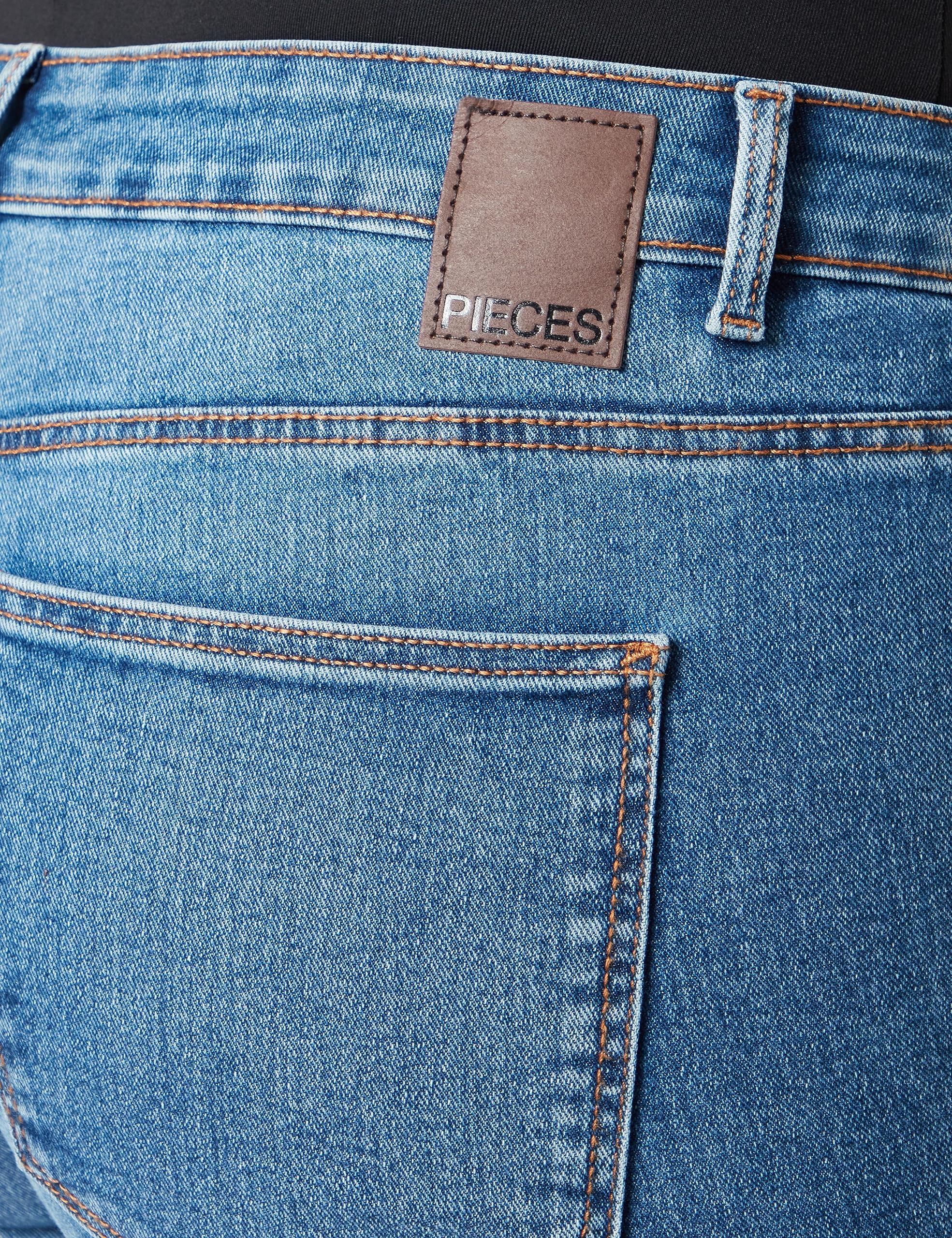 Pieces Pcpeggy Jeans Skinny Donna S Vita Bassa