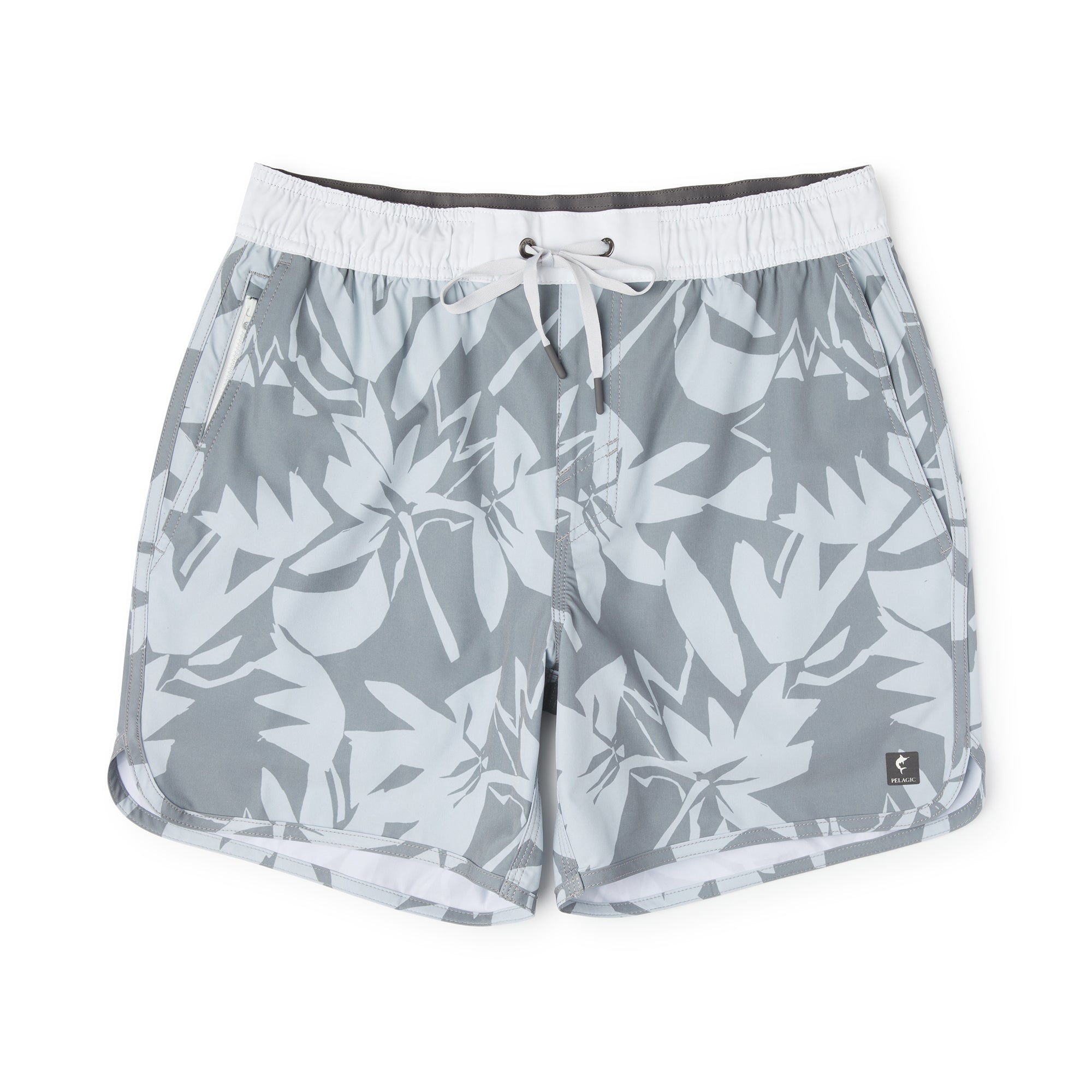 PELAGIC Downswell shorts grigi asciugatura rapida