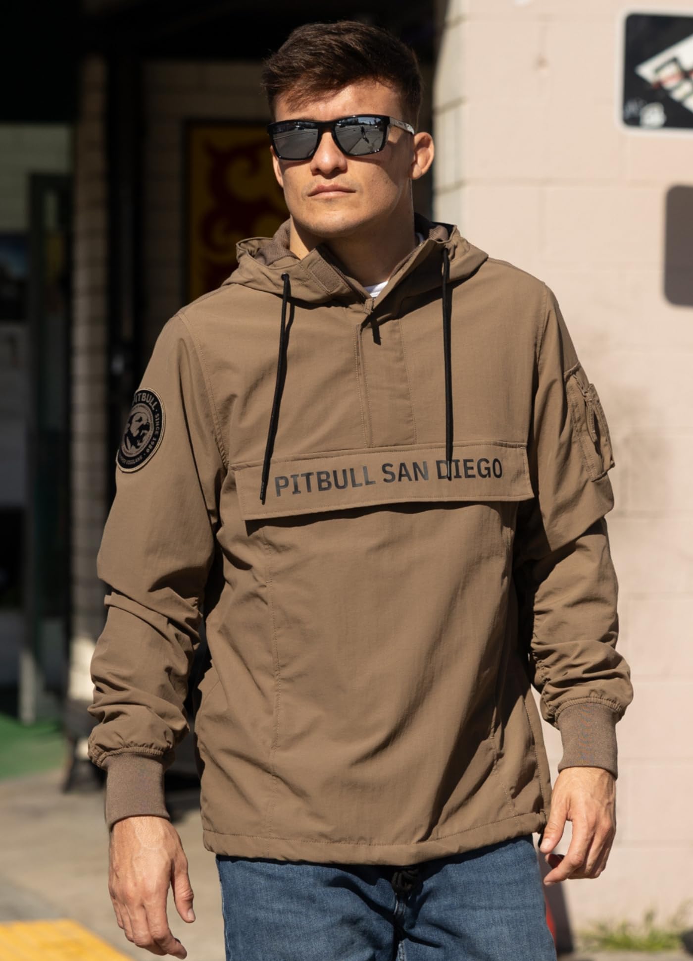 Pitbull Meandro giacca uomo L leggera antivento