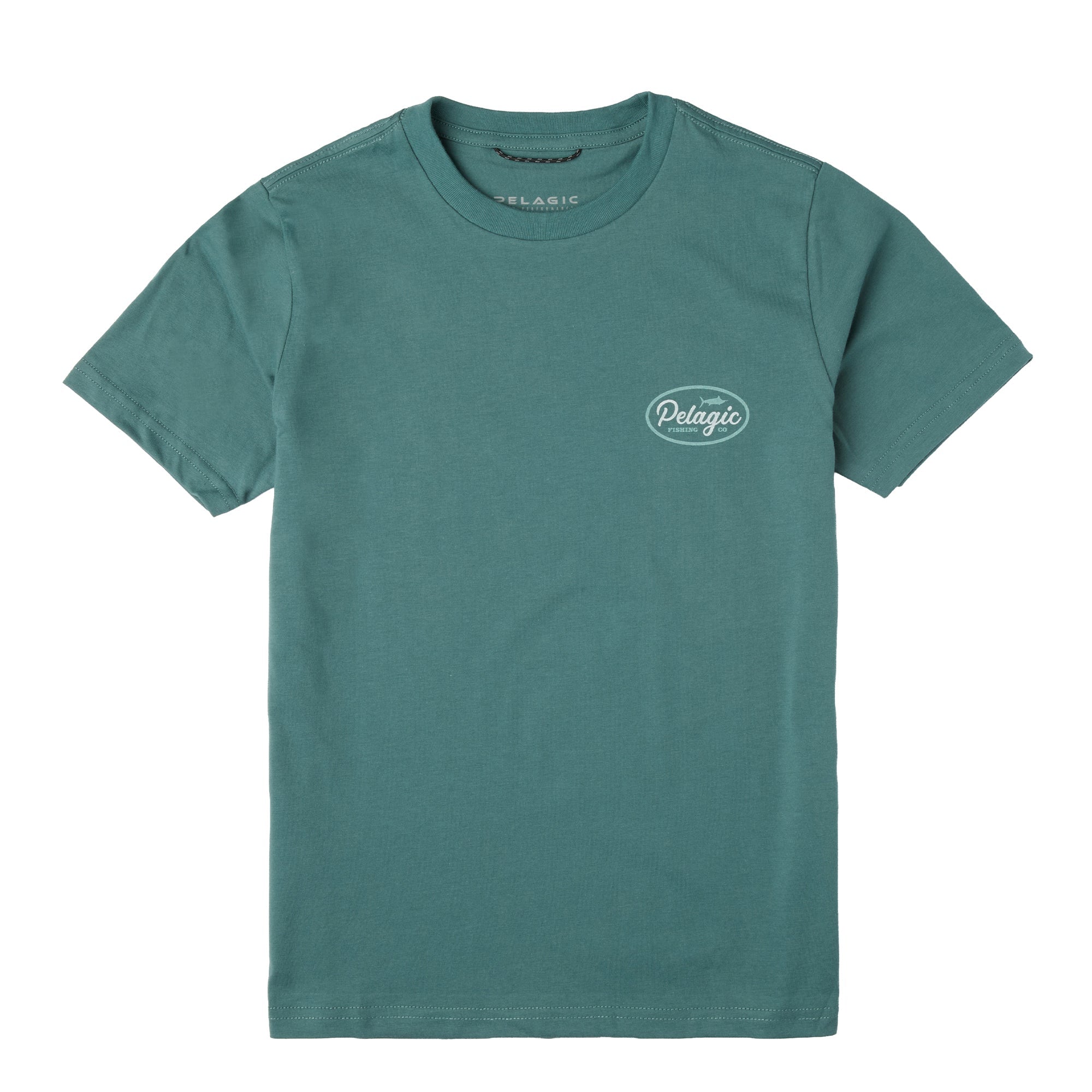 Pelagic Youth Circled maglietta atlantic cotone bio