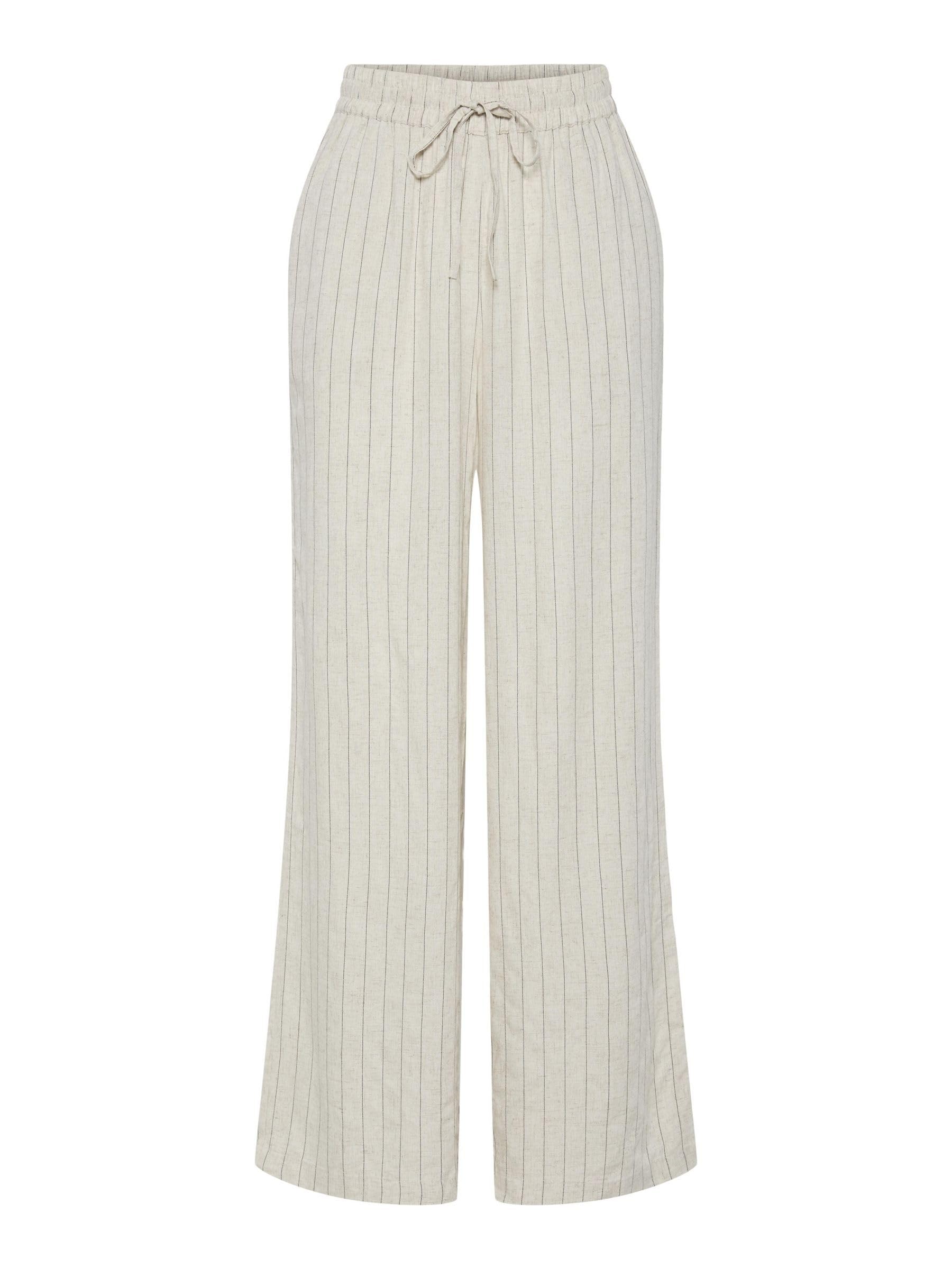 Pieces Pcpia HW Wide Pants Pwp Mm Noos pantaloni M bianchi