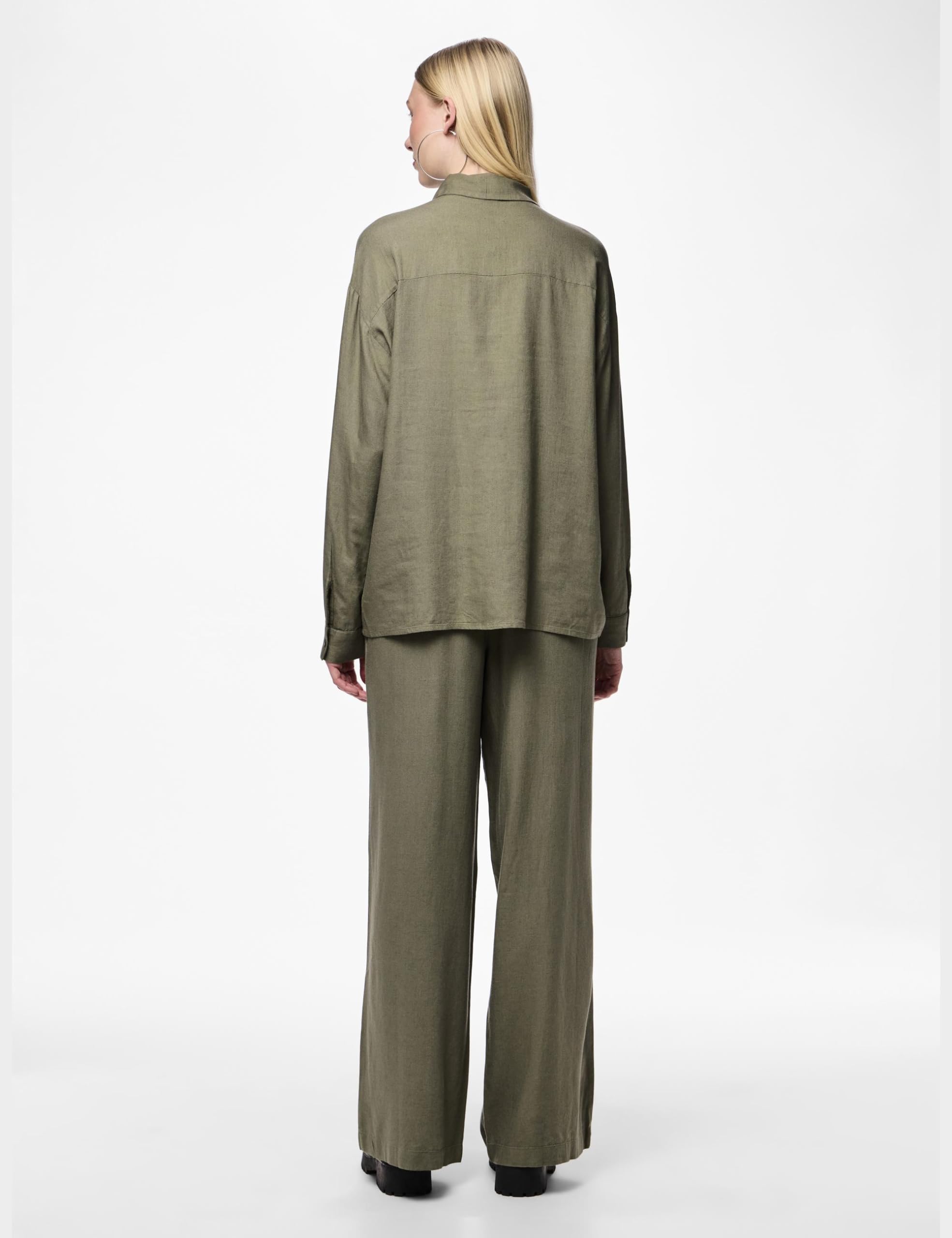 Pieces PCPIA camicia donna cotone uso quotidiano