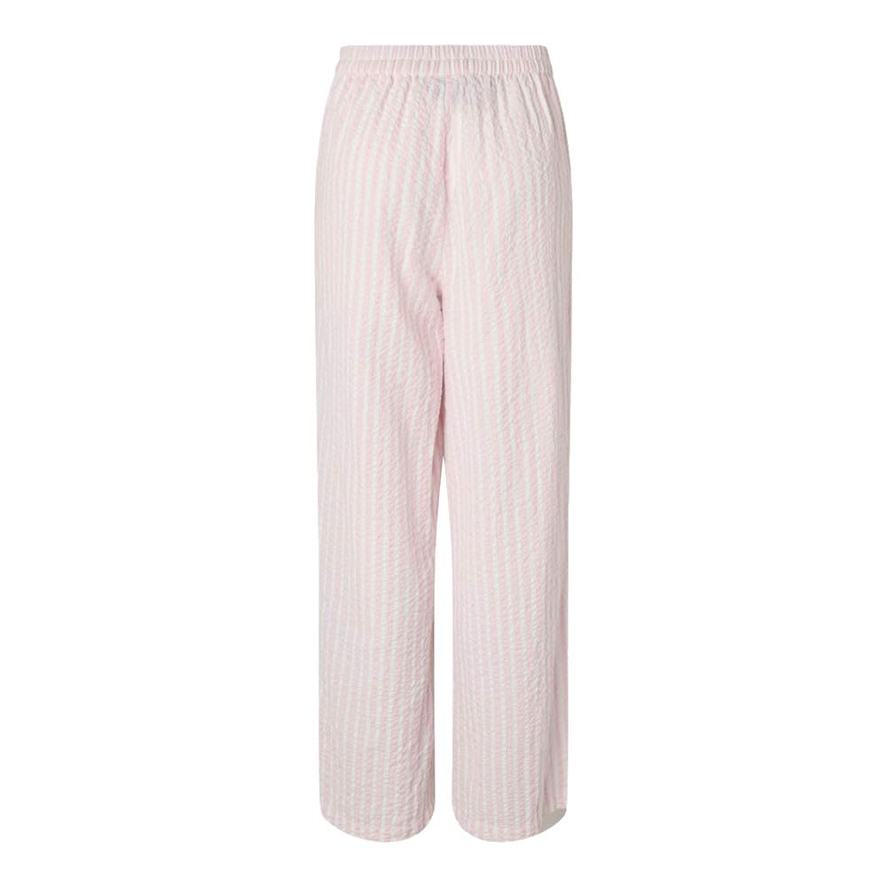 Pieces Stinna pantaloni donna 2XL vita alta cotone