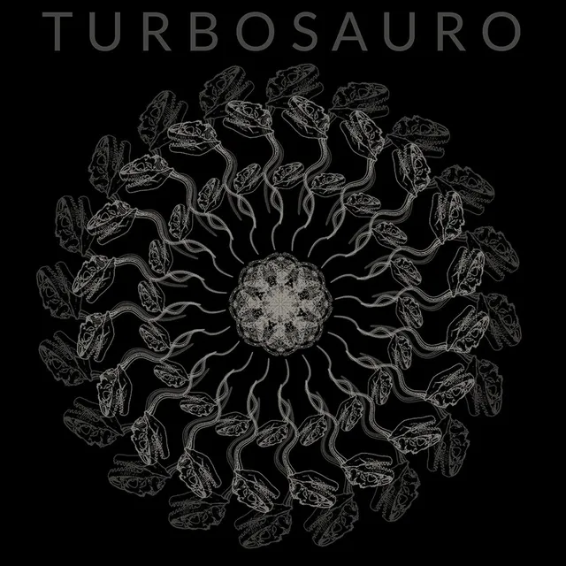 Matrix Music Store Turbosauro Spiral White Logo t-shirt cotone organico