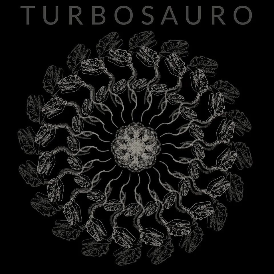 Matrix Music Store Turbosauro Spiral White Logo t-shirt cotone organico