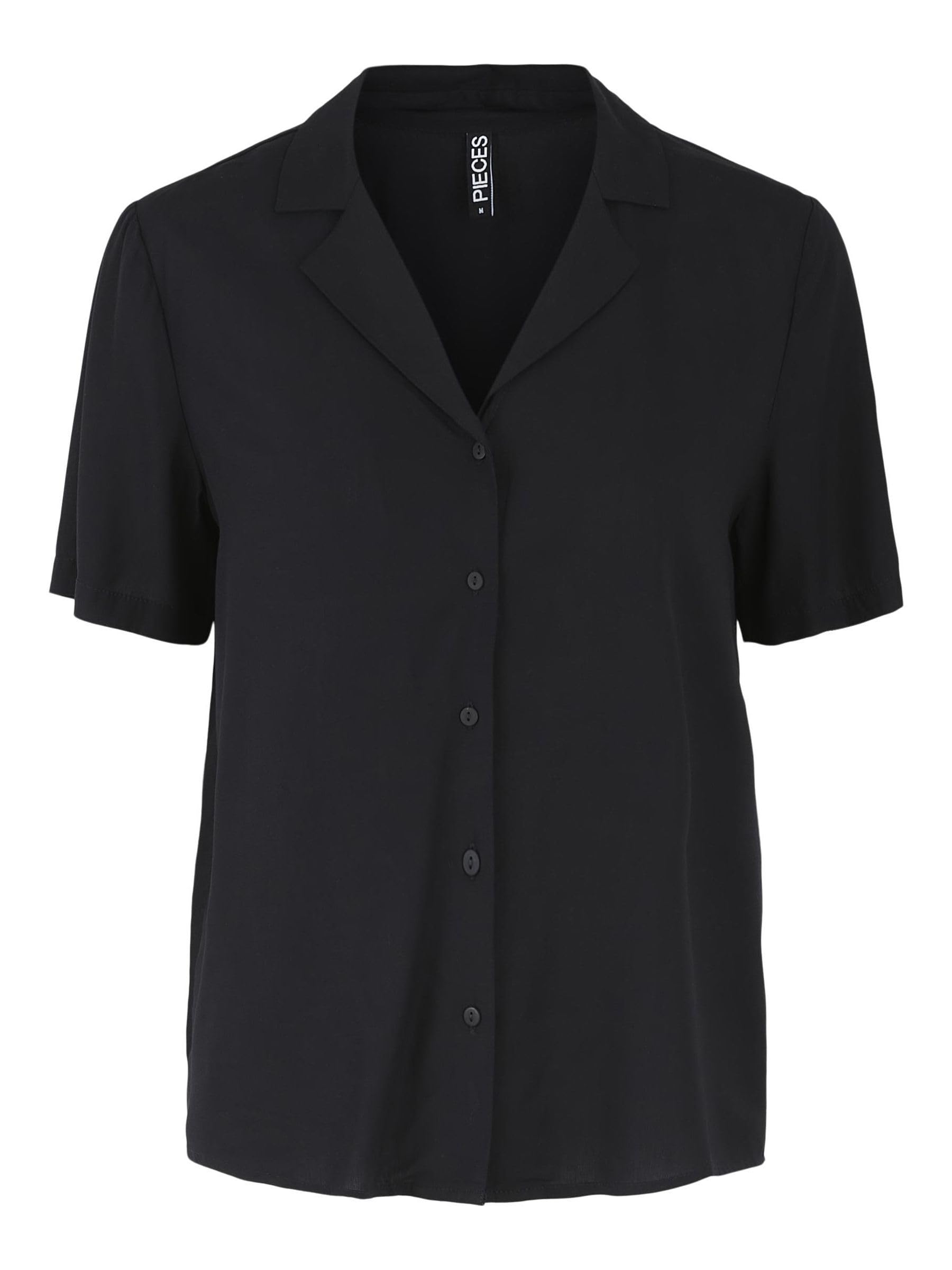 Pieces Pcolivia SS Top Noos T-Shirt Donna con Colletto