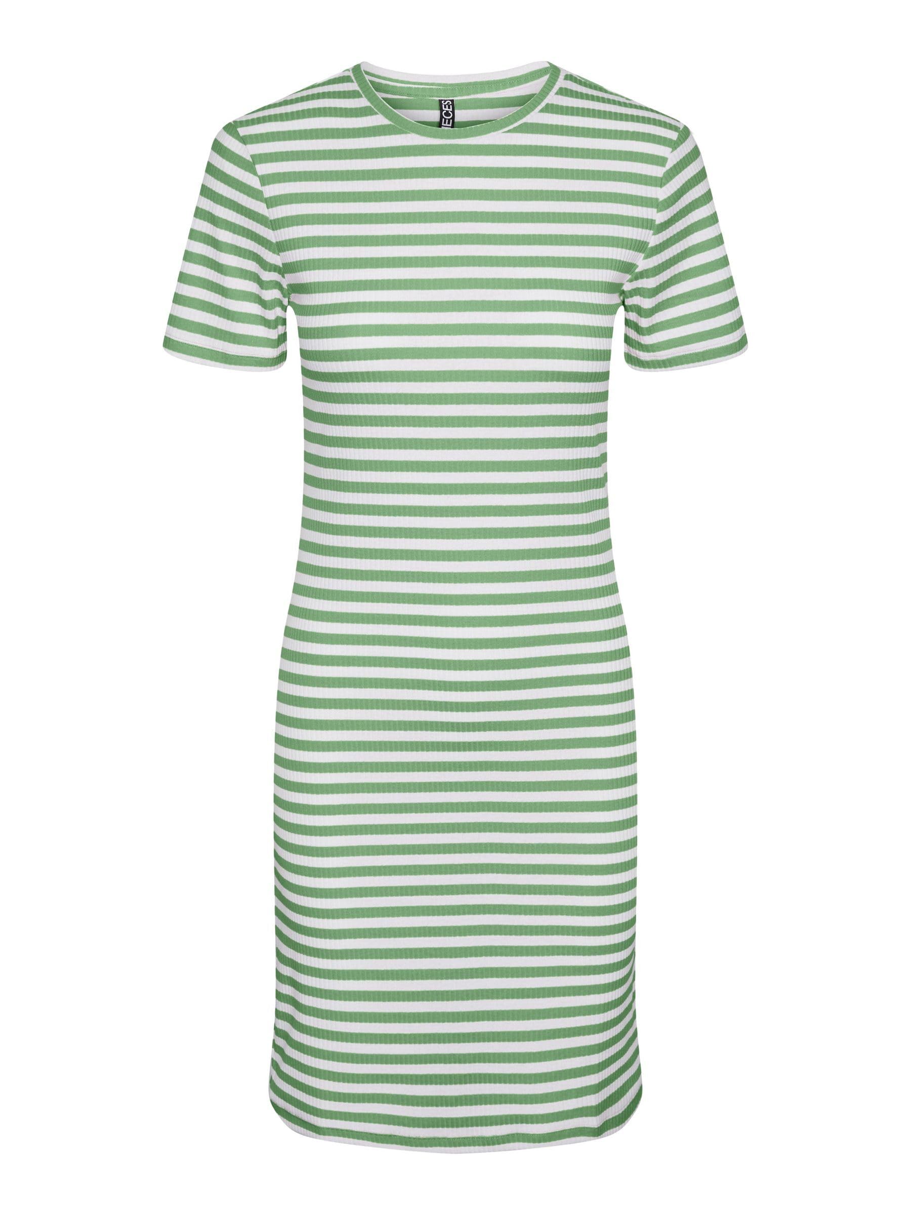Pieces Pcruka SS Dress Noos vestito manica corta leggero