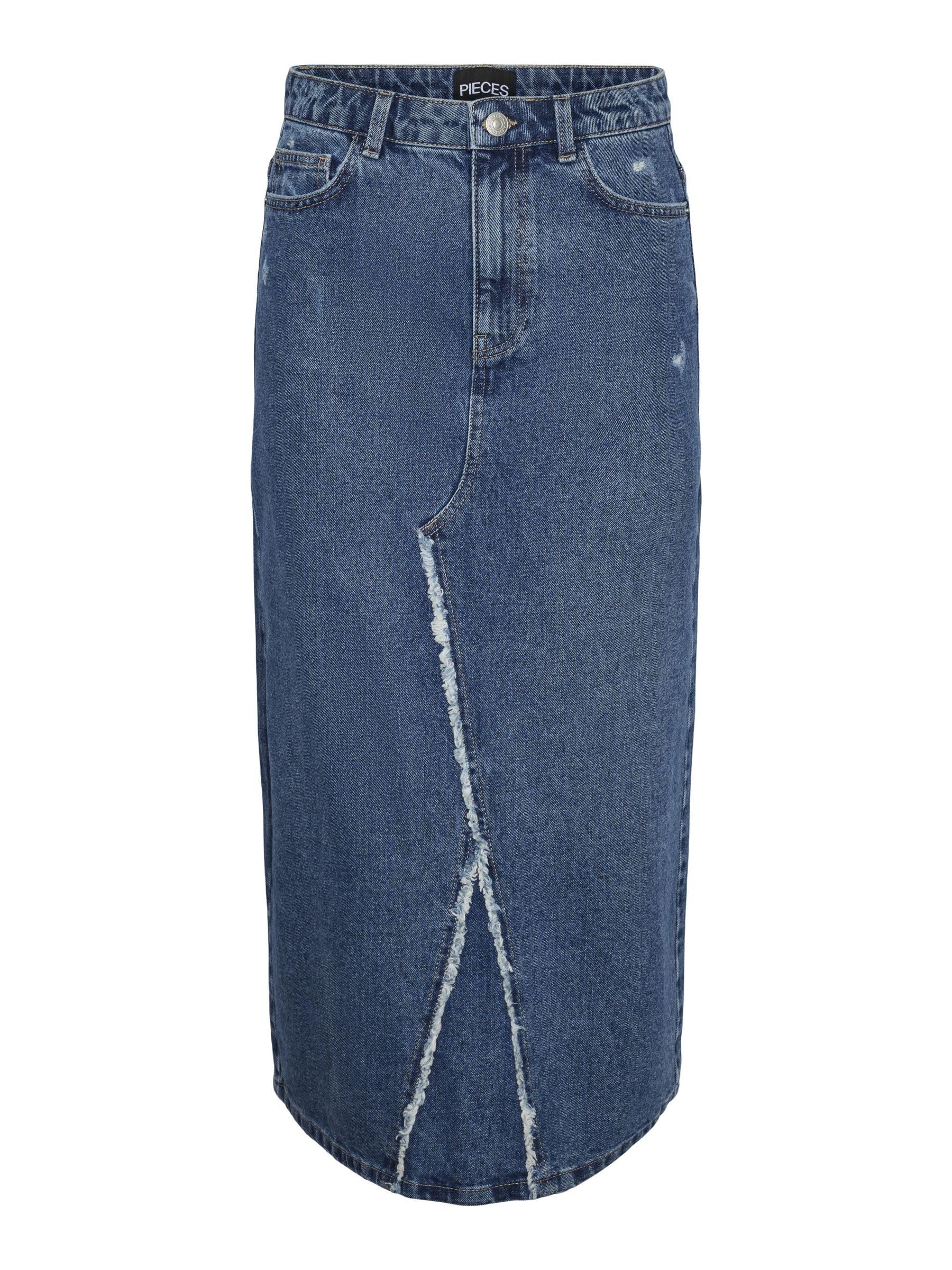Pieces Pcalfi HW gonna jeans lunga L