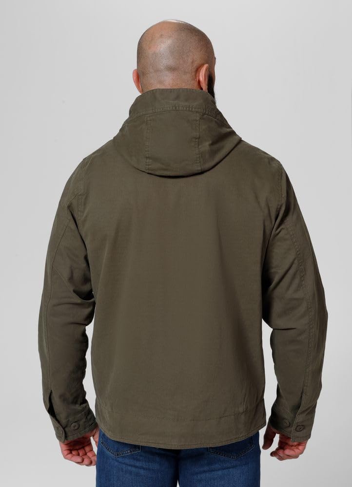 Pitbull Fallon giacca uomo verde M in cotone