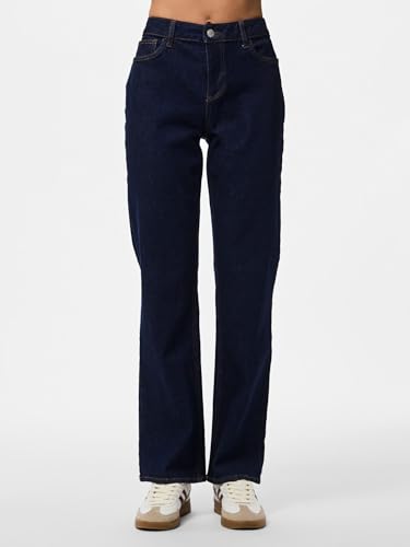 Pieces Pckelly jeans donna dritti vita media 27W 30L