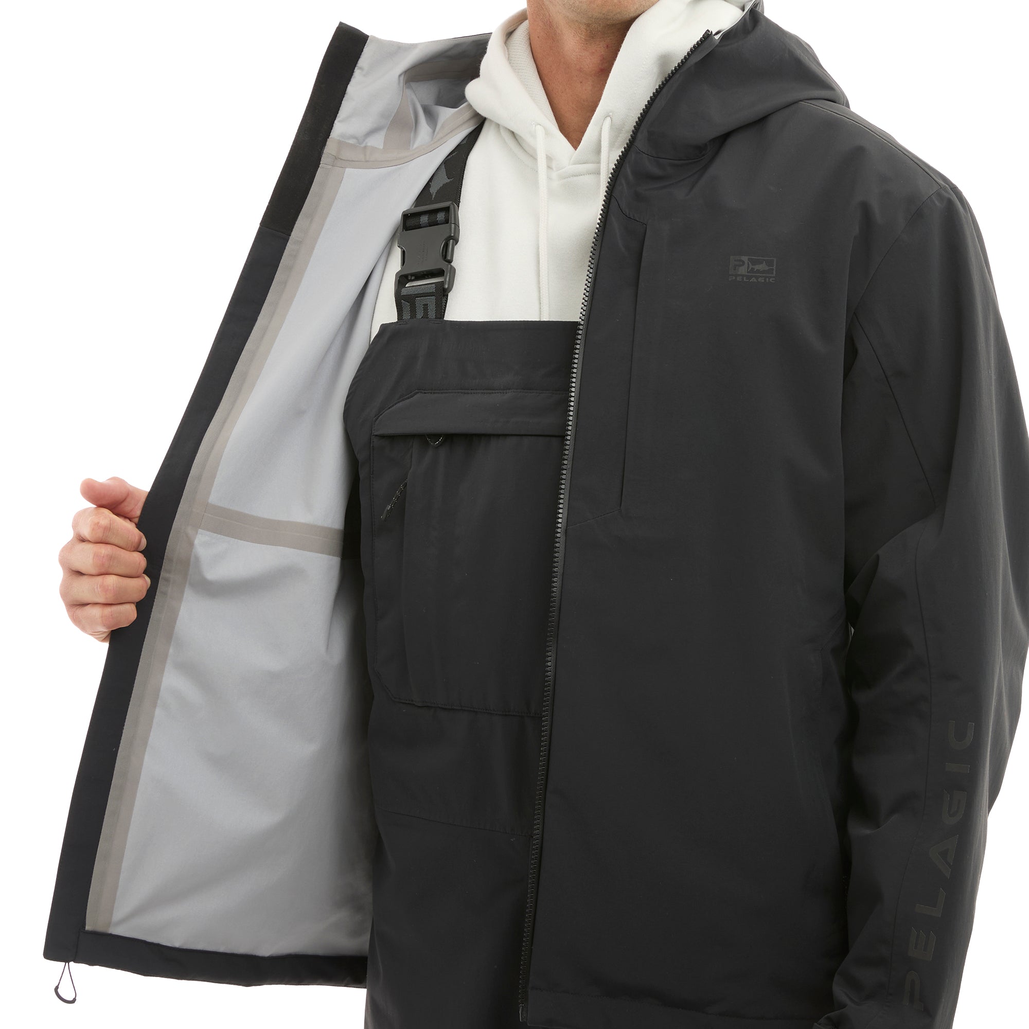 Pelagic Cyclone Jacket giacca Black impermeabile