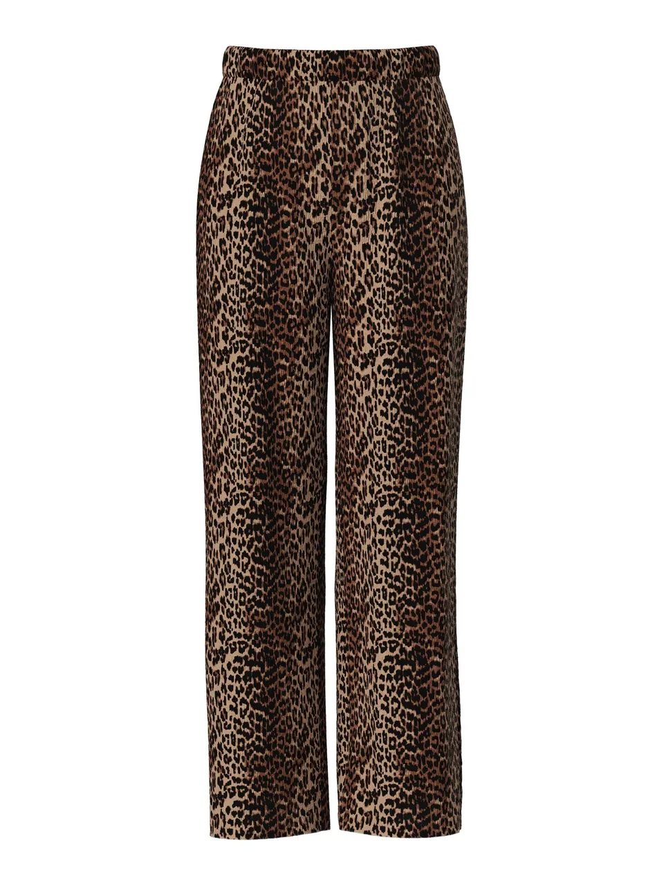Pieces Pcflora pantaloni larghi donna neri