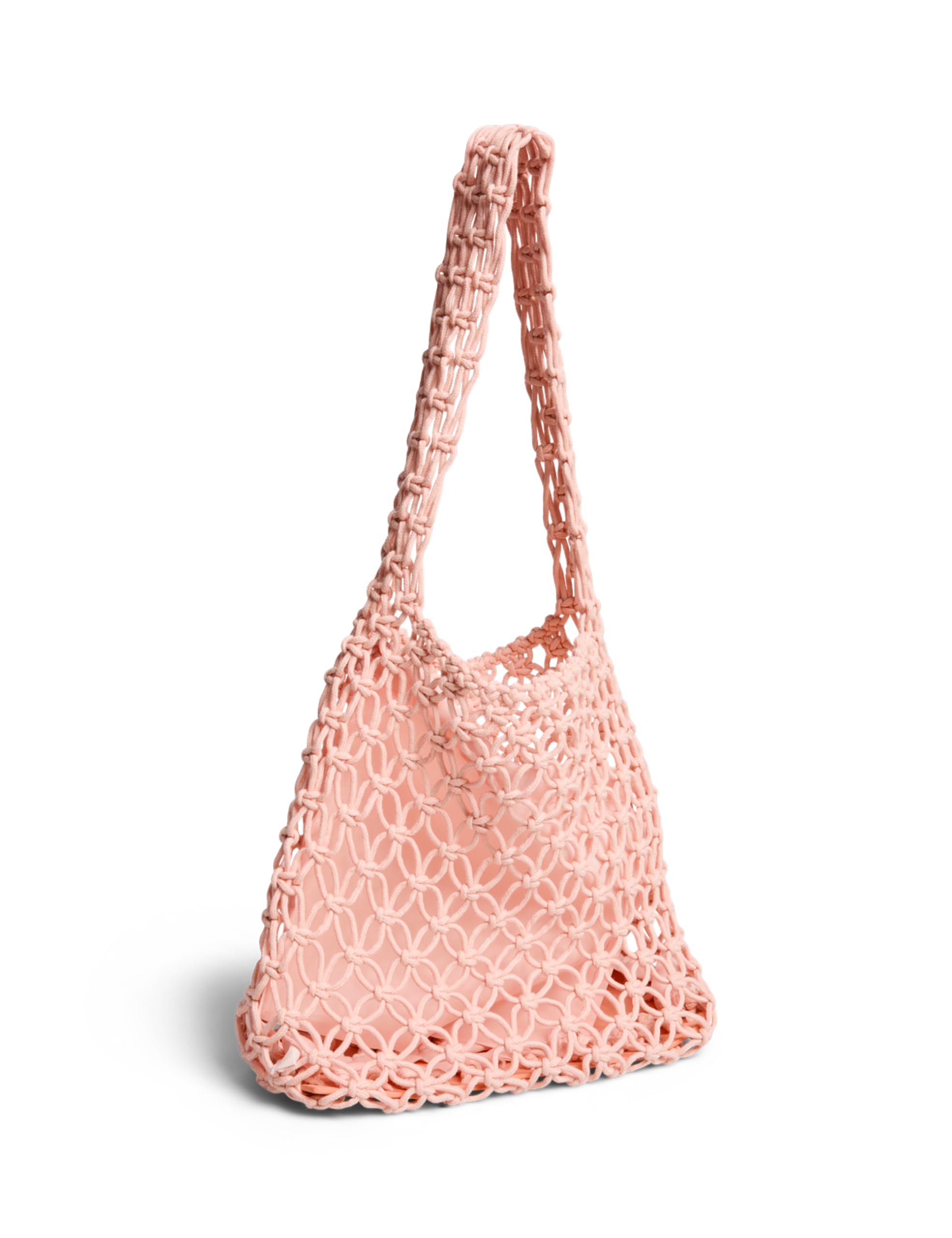 Pieces Pcganna Crochet Shopper French Vanilla