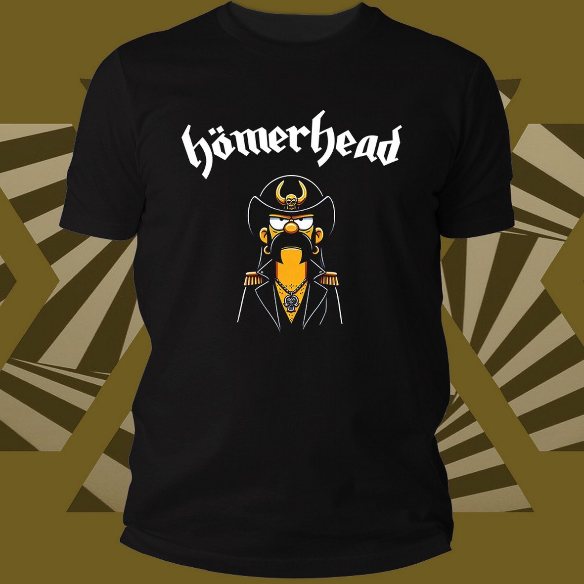 Matrix Homerhead Lemmy t-shirt unisex cotone