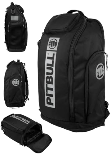 Pitbull Airway Hilltop XL zaino uomo nero nylon resistente
