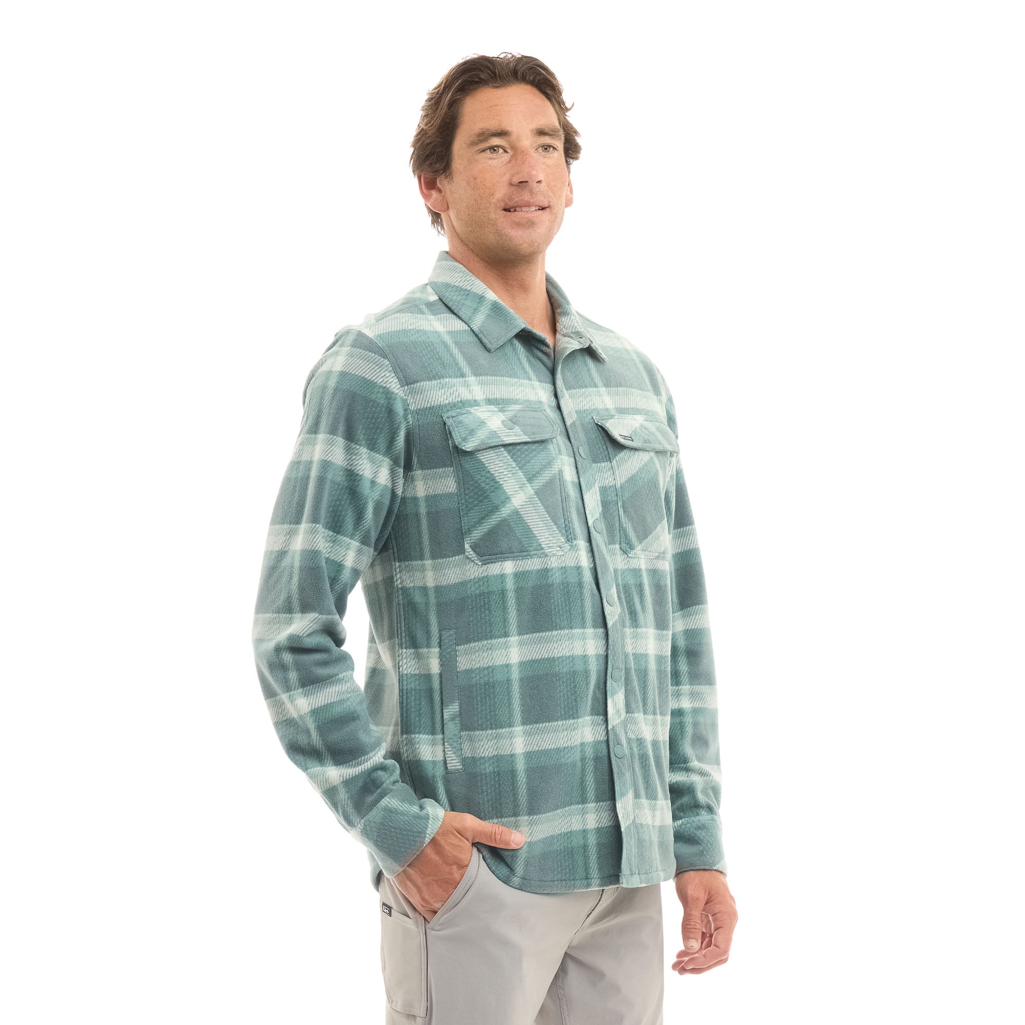 Pelagic Keeper Camicia Pile Uomo North Atlantic riciclato