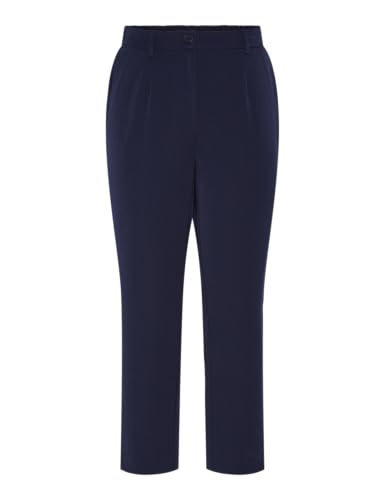 Pieces Pckamil HW Ankle pantaloni blu marino 32 vita alta