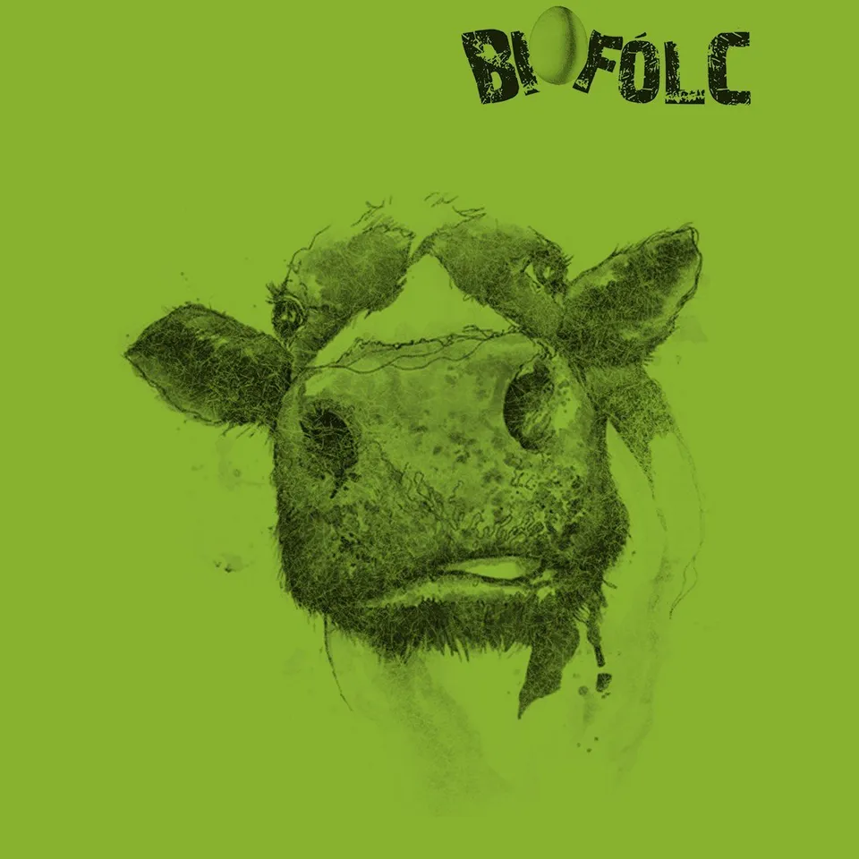 Matrix Music Store Bifolc Cow t-shirt cotone organico