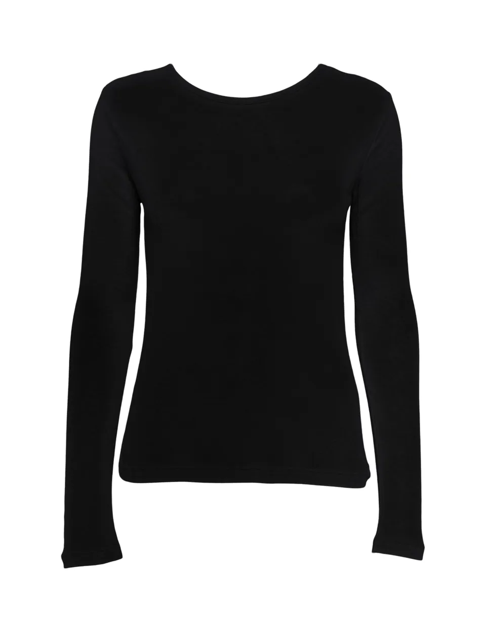 Pieces Pcnoey LS O-Neck Top maglietta donna S maniche lunghe