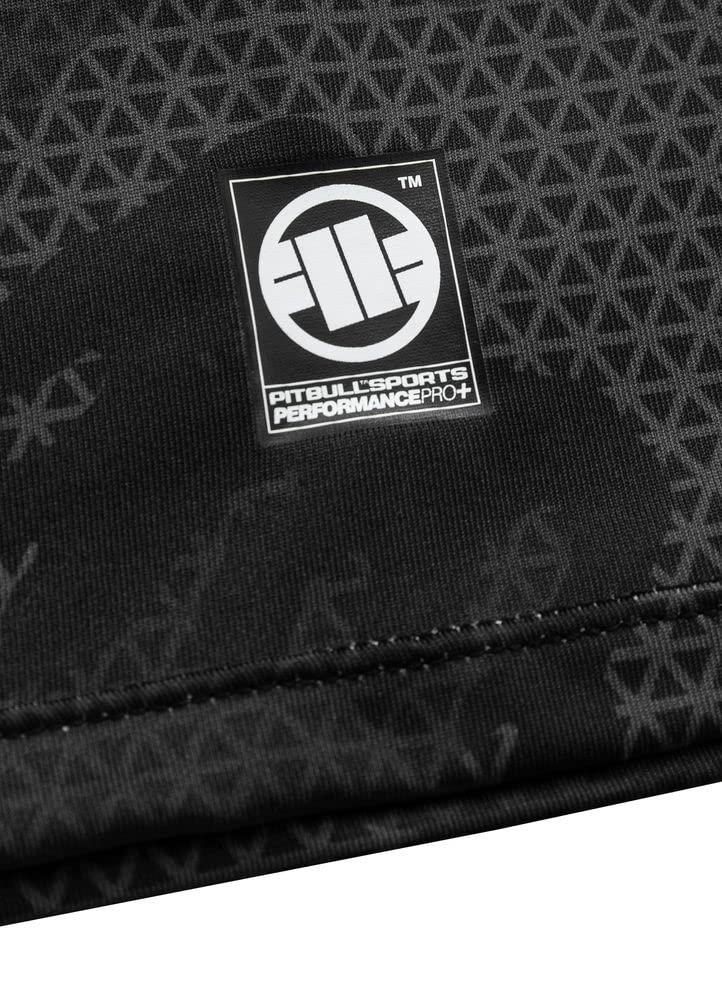 Pit Bull West Coast Performance Pro Plus t-shirt tecnica nera