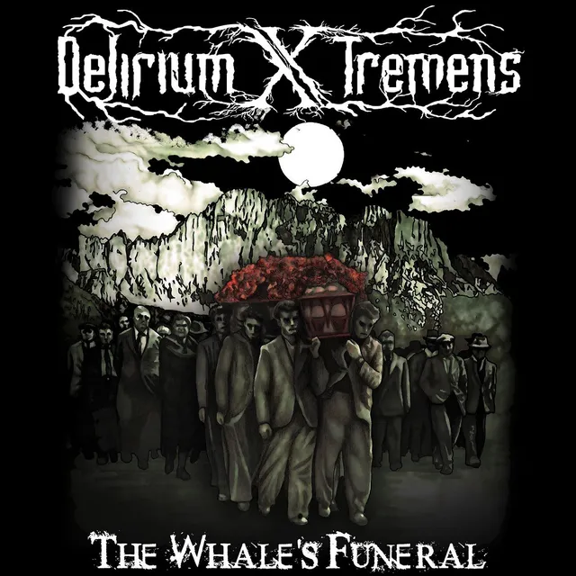 Delirium X Tremens Whale's Funeral maglietta cotone organico