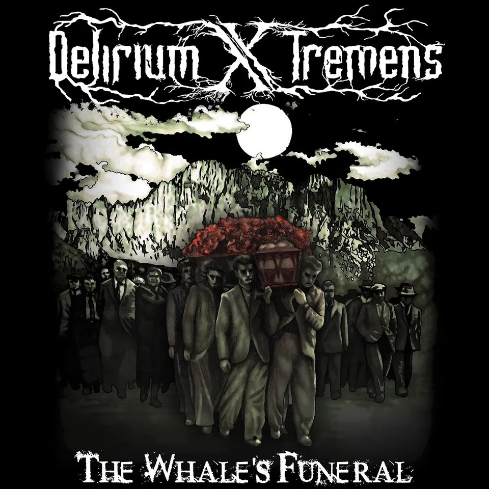 Delirium X Tremens Whale's Funeral maglietta cotone organico