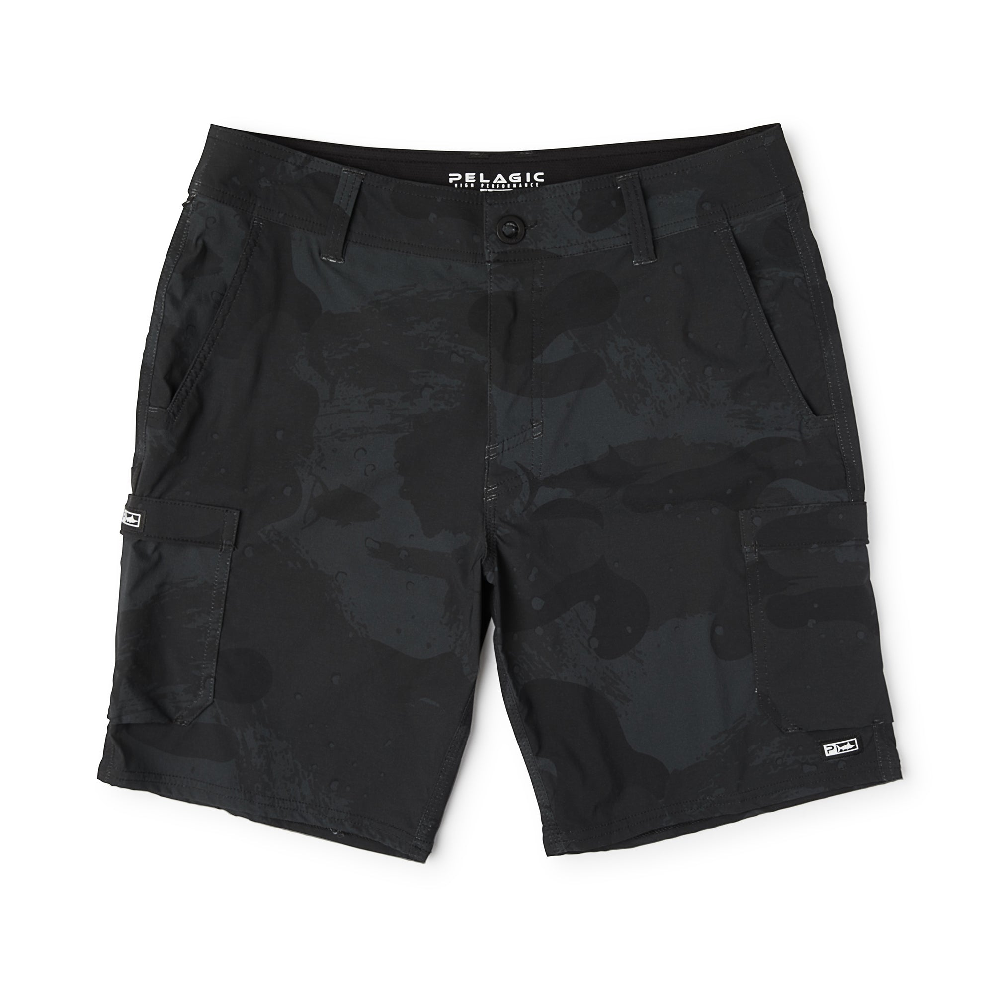Pelagic Madeira Cargo bermuda uomo nero nylon stretch cargo