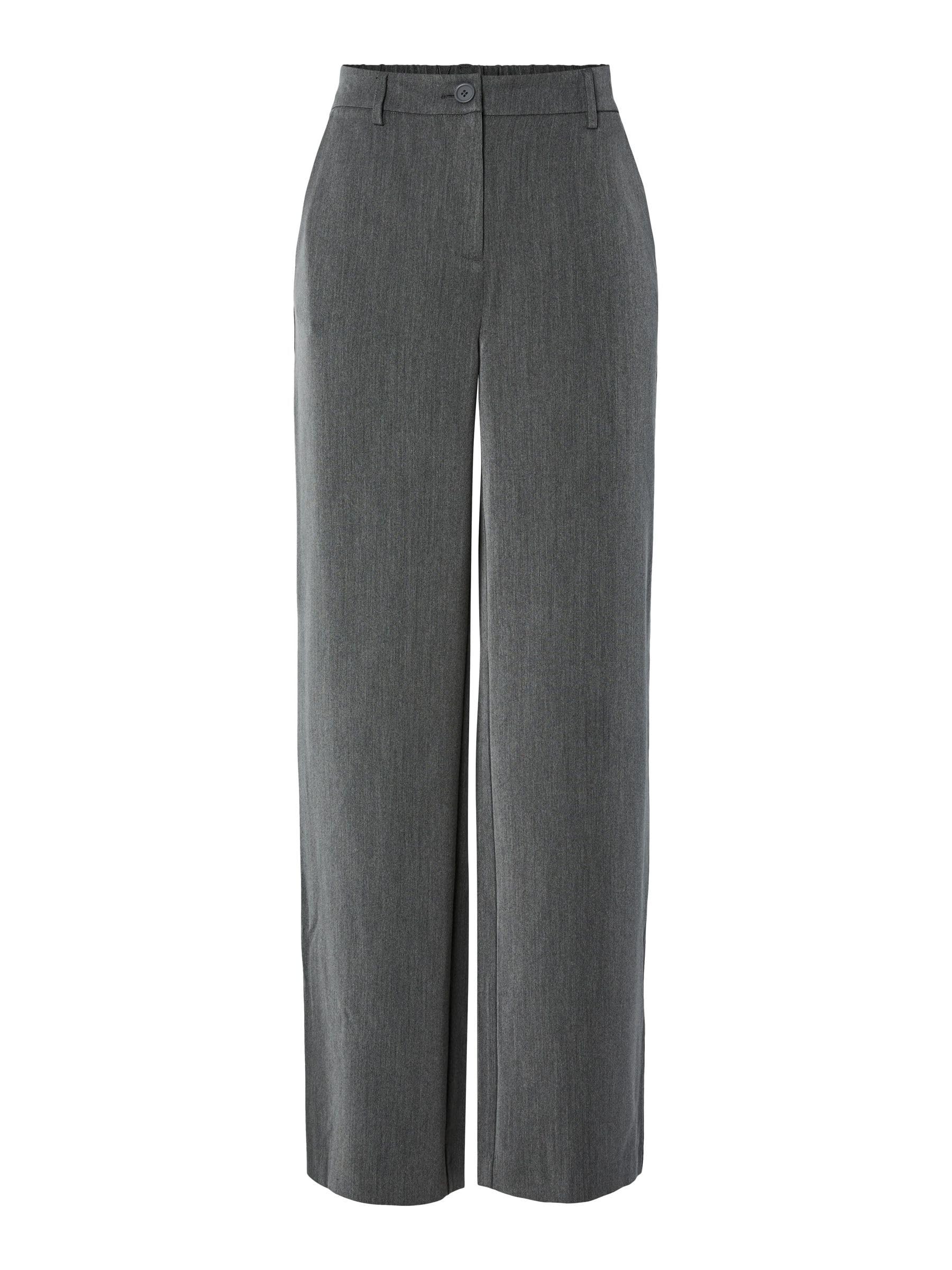Pieces Pckamil Pantaloni Donna Gamba Larga Comodi