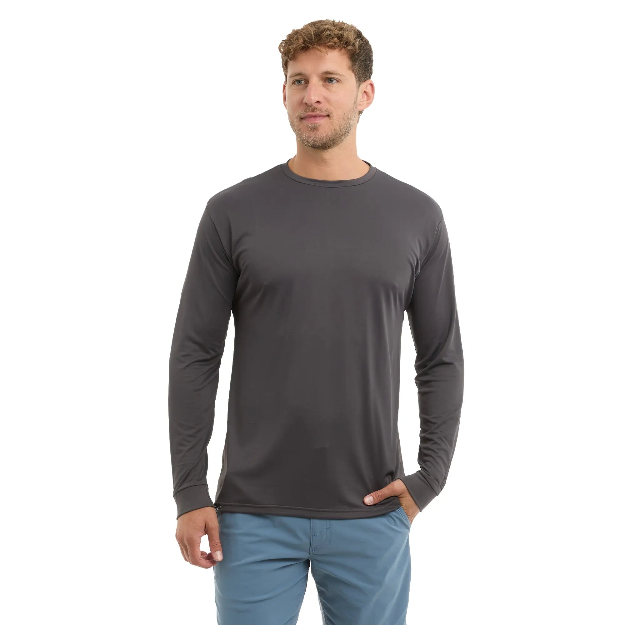 Pelagic Aquatek maglia manica lunga grafite UPF 50+