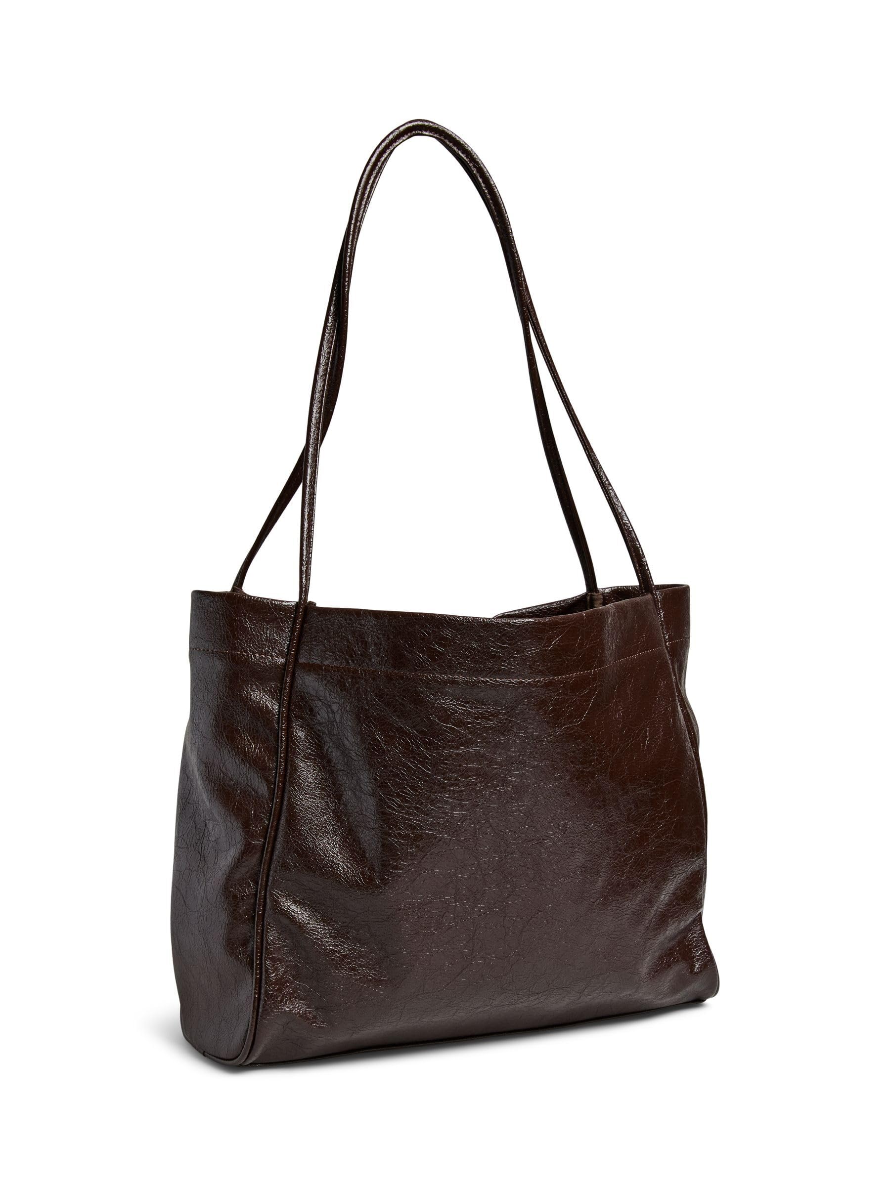 Pieces Pcannie Patent Daily Bag borsa donna Delicioso uso giorno