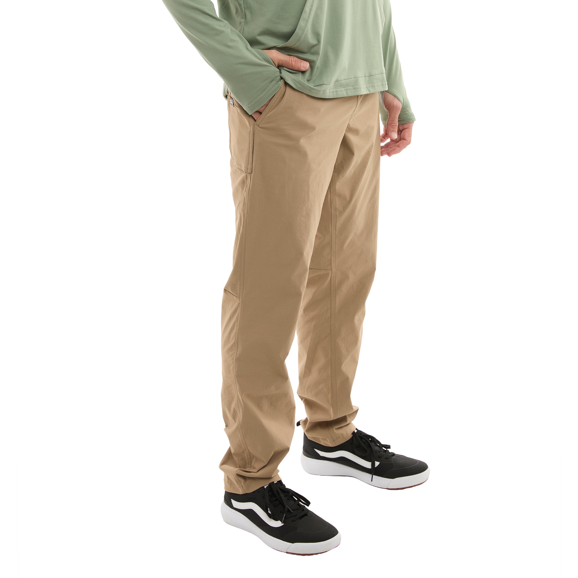 Pelagic Palomar pantaloni pesca dark khaki asciugatura rapida