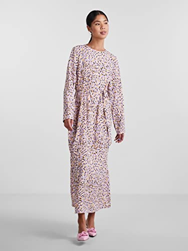 PIECES Pcbernice LS Ankle Dress BC Abito Donna Taglia XS
