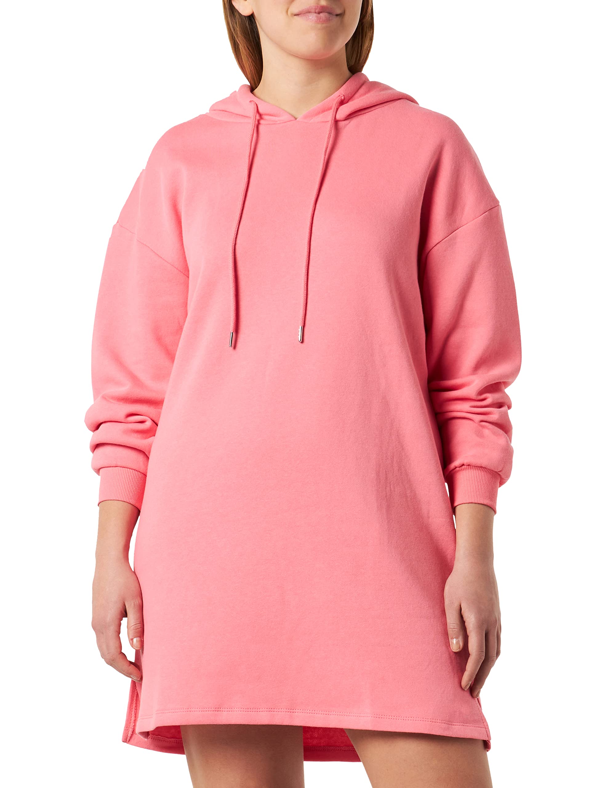Pieces Pcchilli LS Sweat Dress Noos BC abito XS visone felpato