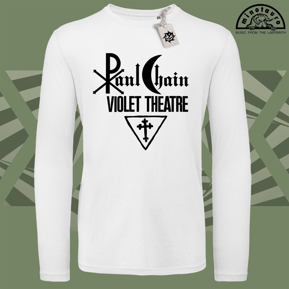 Matrix Music Store Violet Theater Black Logo t-shirt stampa