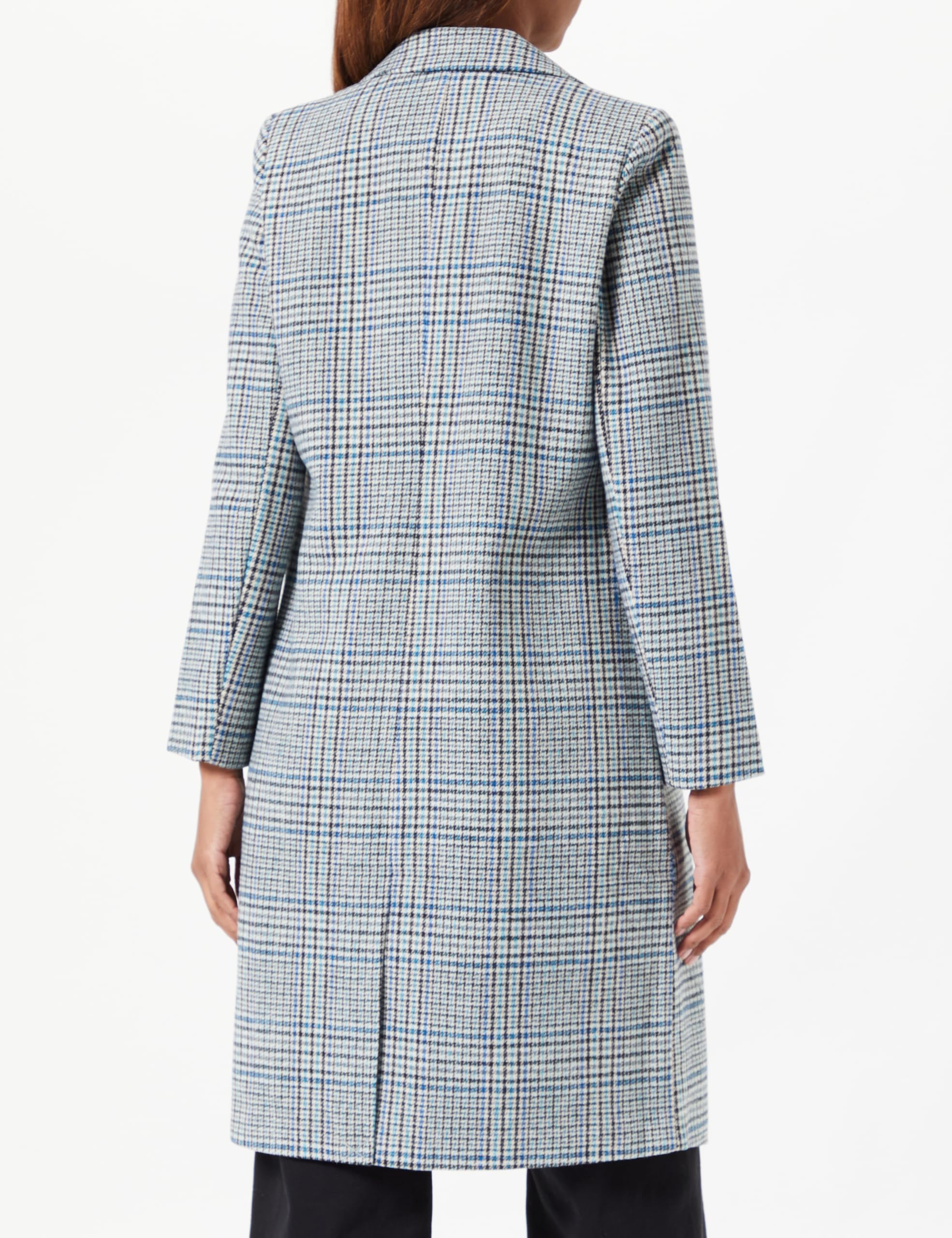 Pieces Pcnea Checked Cappotto Donna S a Quadri