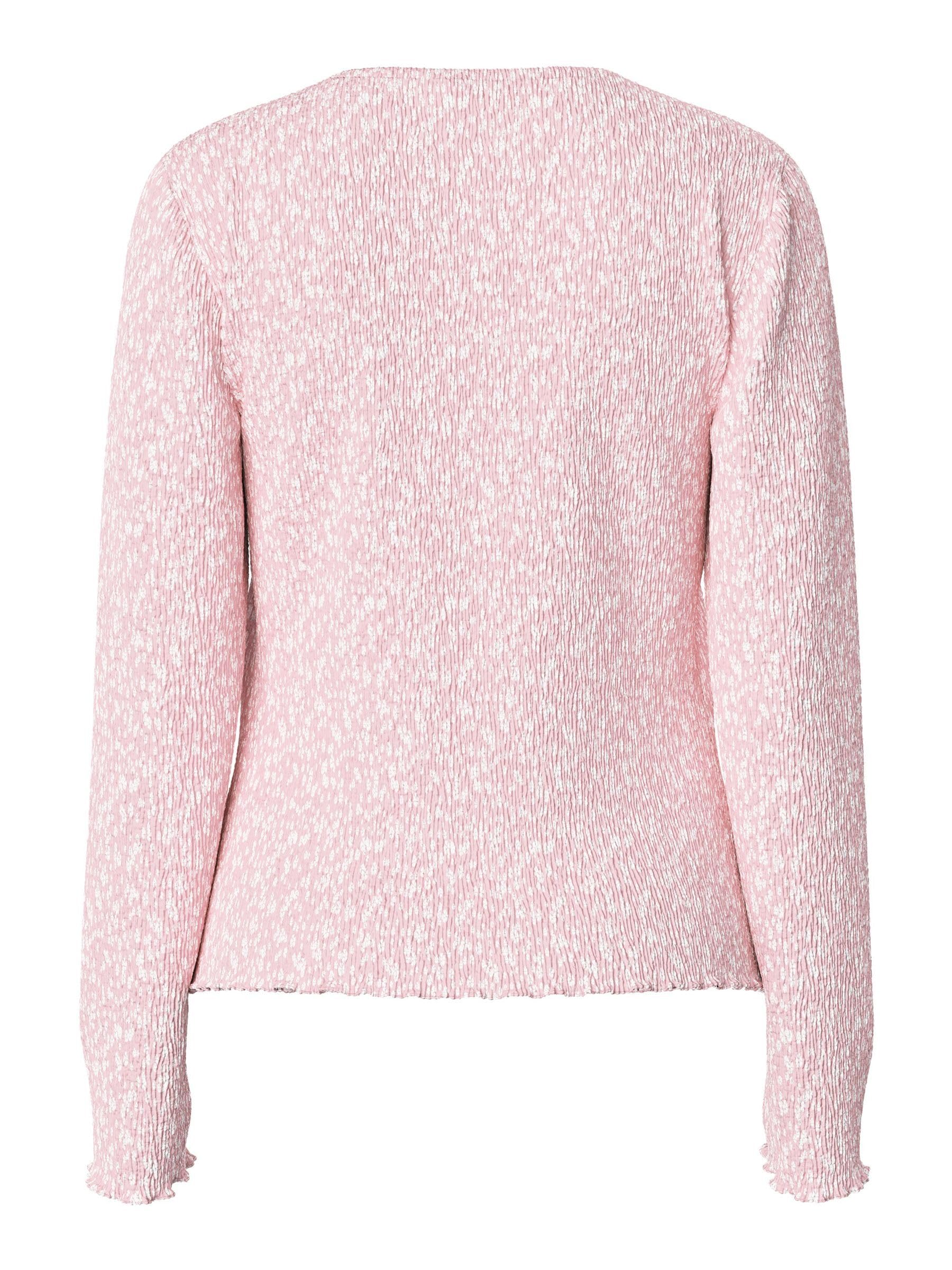 Pieces Pcflora LS Top Noos maglia manica lunga uso quotidiano