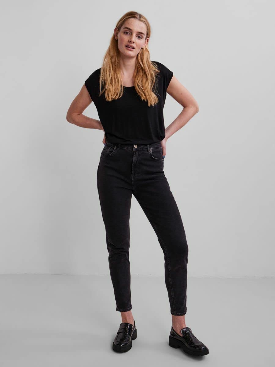 Pieces Pcbillo Tee Solid Noos t-shirt donna tinta unita