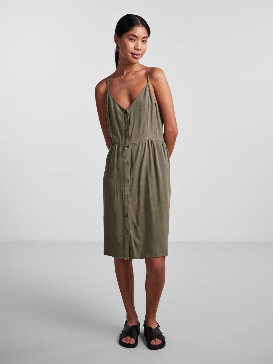 Pieces Pcvinsty Slip Dress Noos vestito donna sottoveste