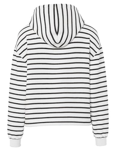 PIECES Pcchilli LS felpa cappuccio donna taglia M a righe