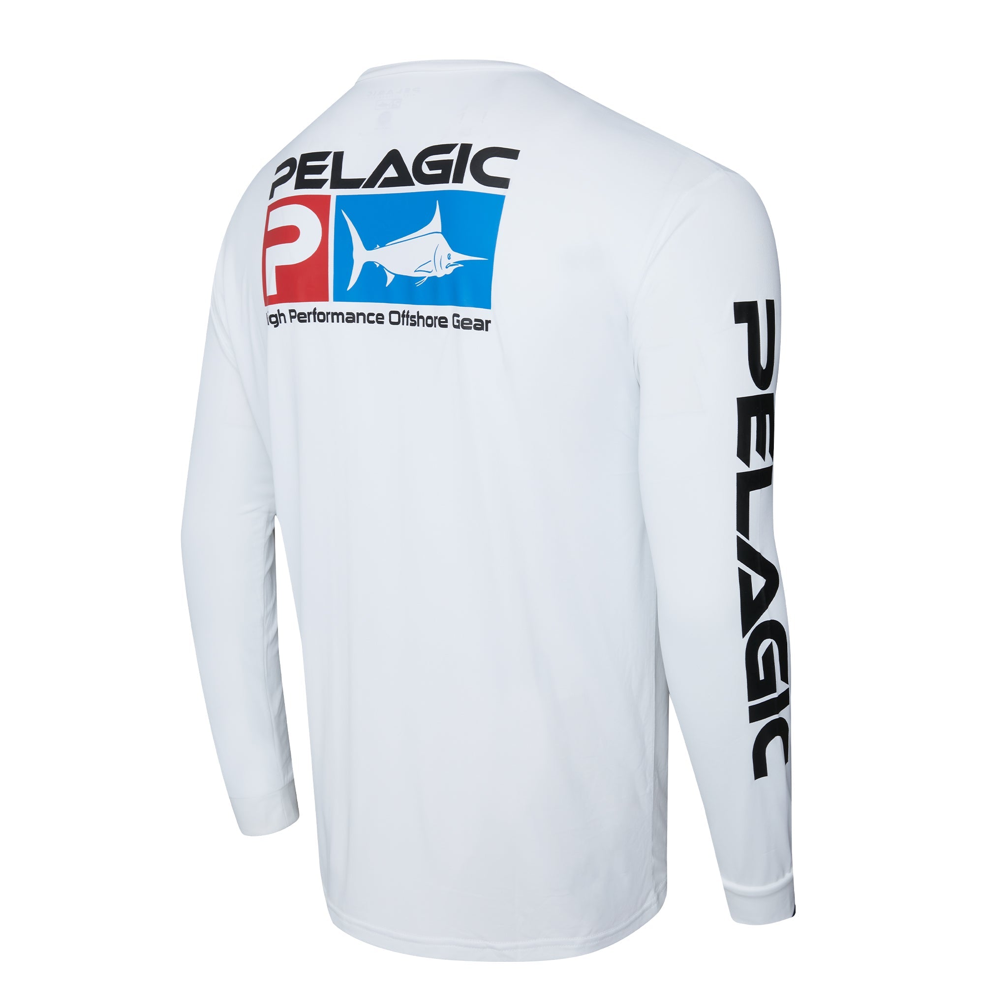 Pelagic Aquatek Deluxe maglia manica lunga bianca UPF 50+