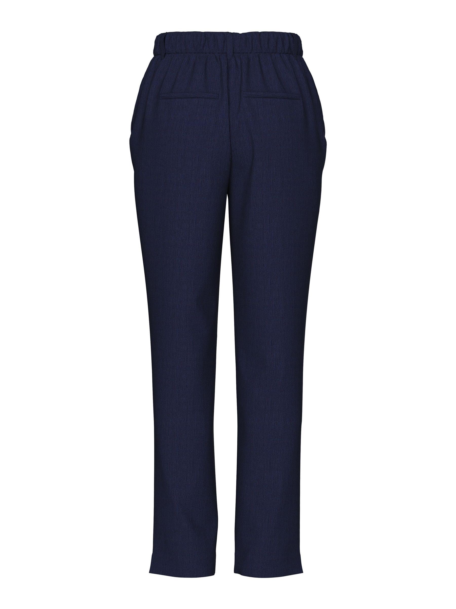Pieces Pckamil pantaloni donna blu oltremare taglia S