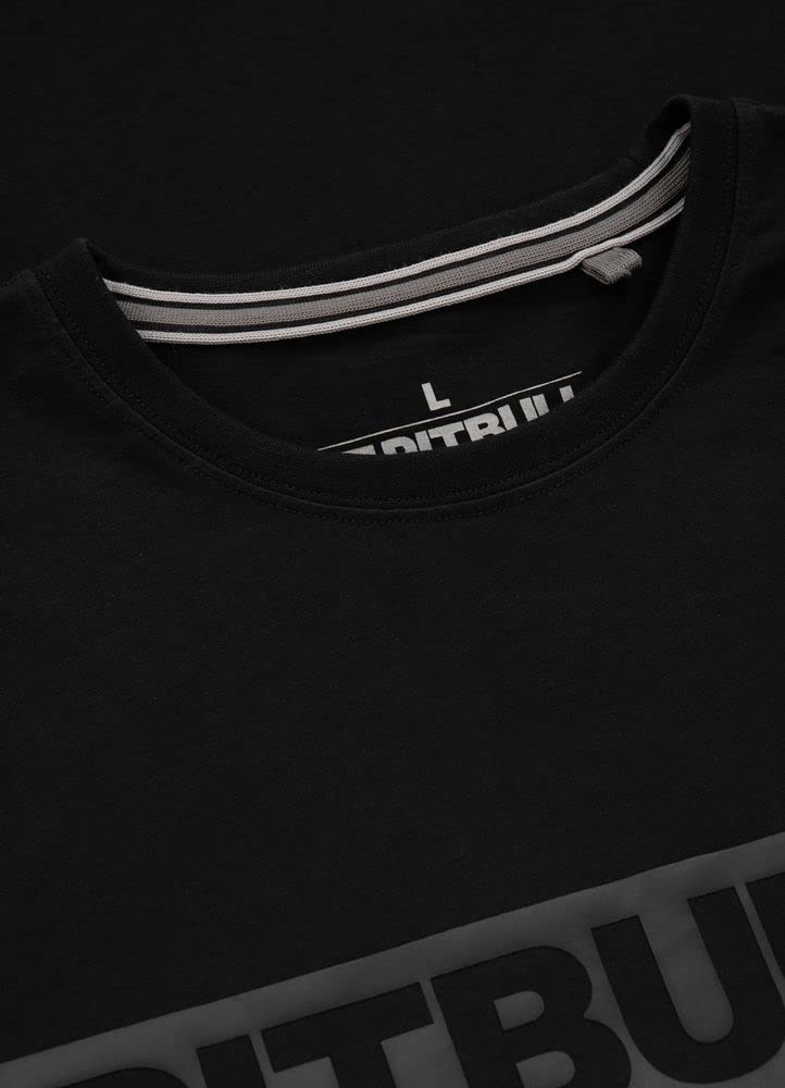 Pitbull Hilltop t-shirt uomo nera L in cotone