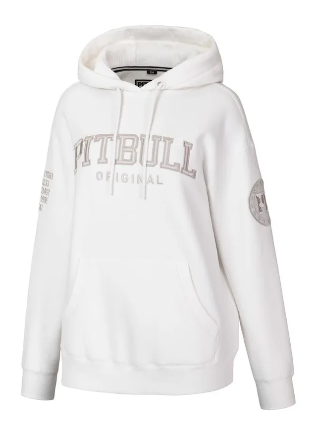 Pitbull Felpa Donna con Cappuccio Oversize in Cotone