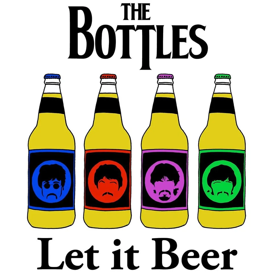 Rex Bottles Let It Beer t-shirt unisex cotone