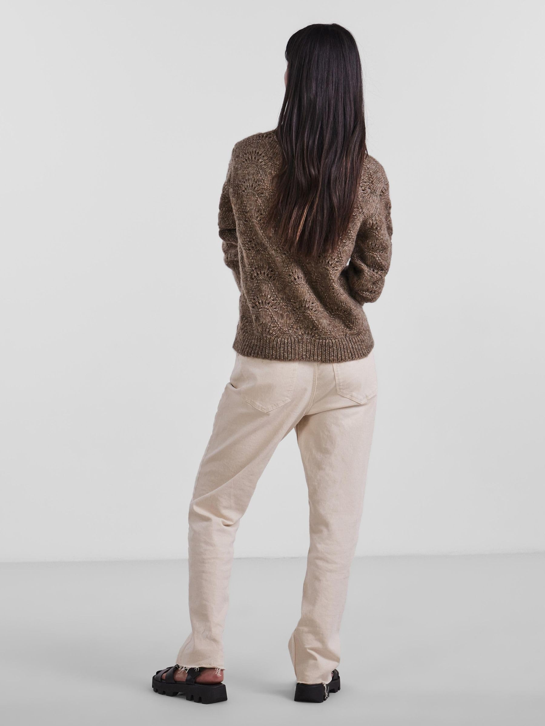 Pieces Pcbibbi cardigan in maglia donna scollo a V
